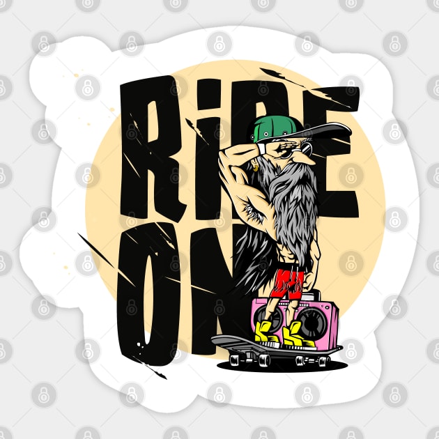 Big Daddy | Ride ON Legend | Big Daddy's Swag  Series Sticker by Whatastory